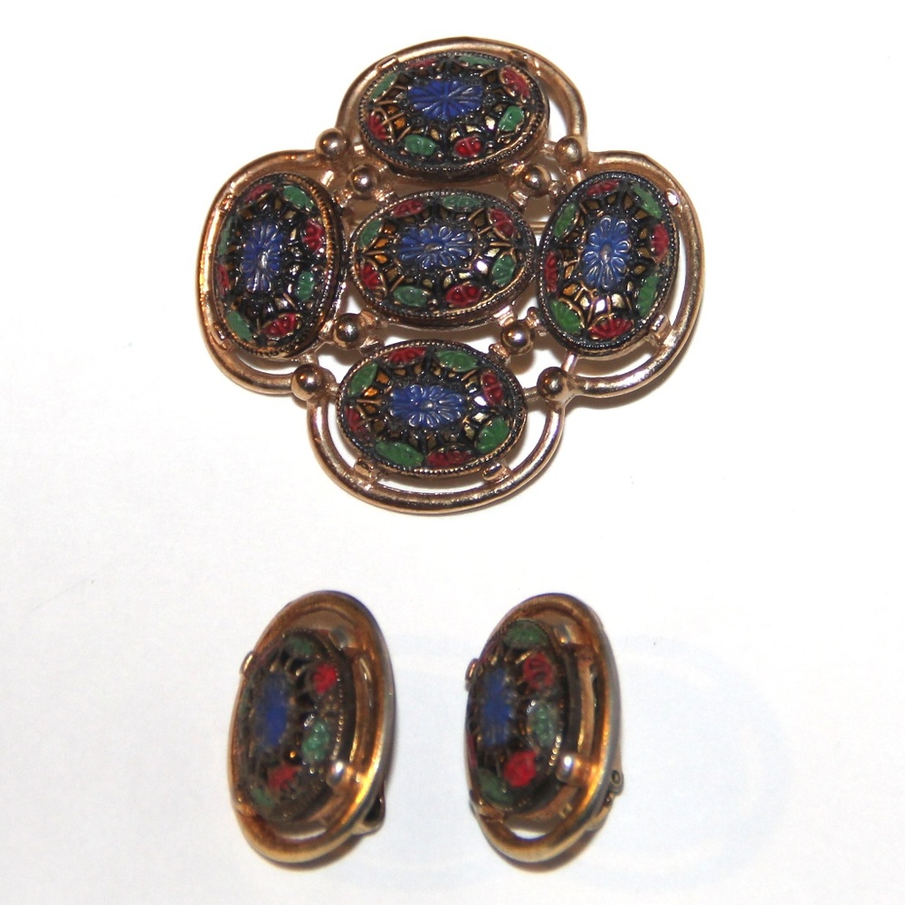 Sarah Coventry Light Of The East Demi Parure Set